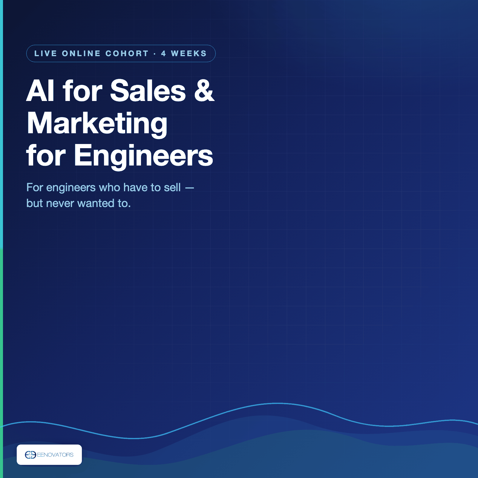 AI for Sales & Marketing for Engineers — 4-week live cohort
