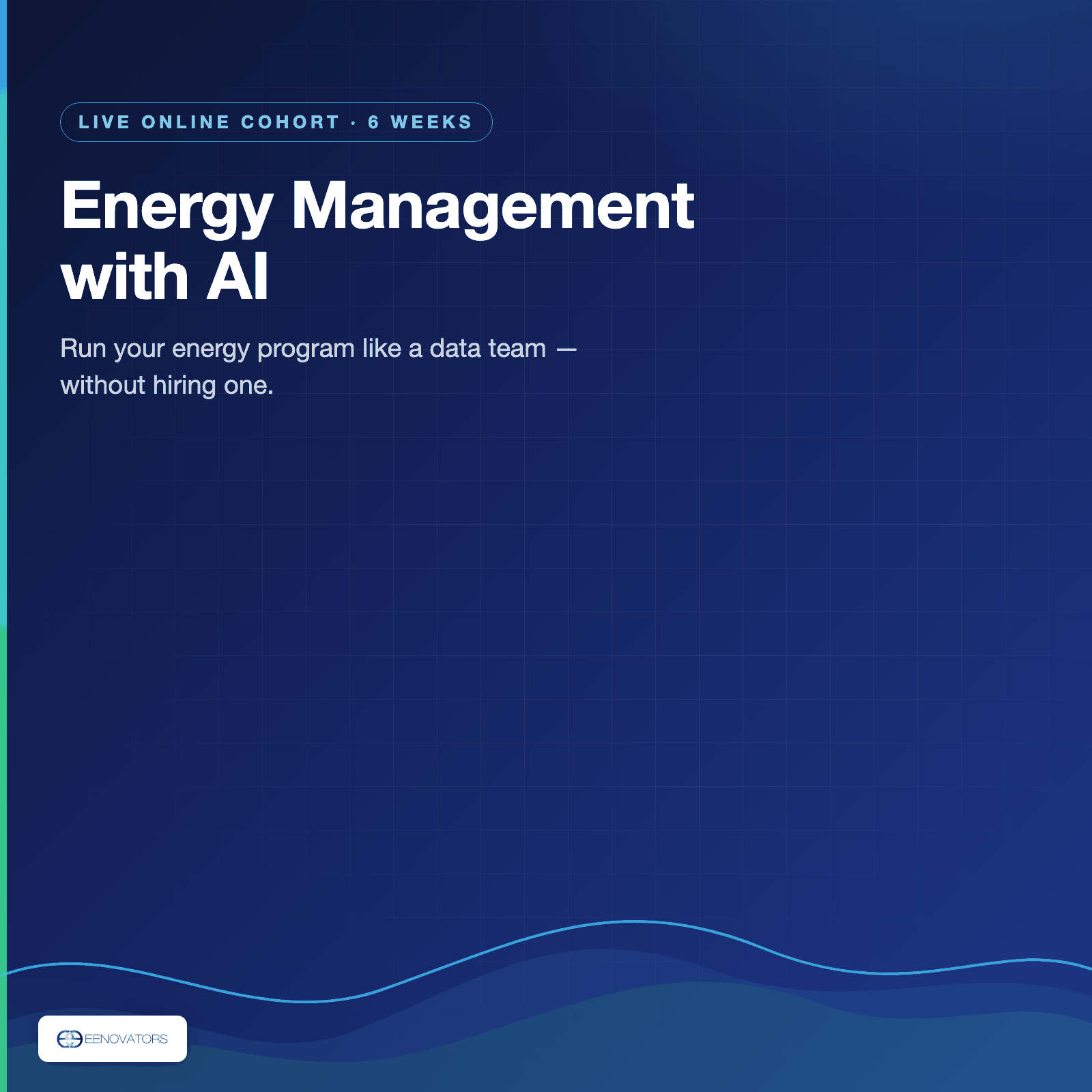 Energy Management with AI — live online cohort