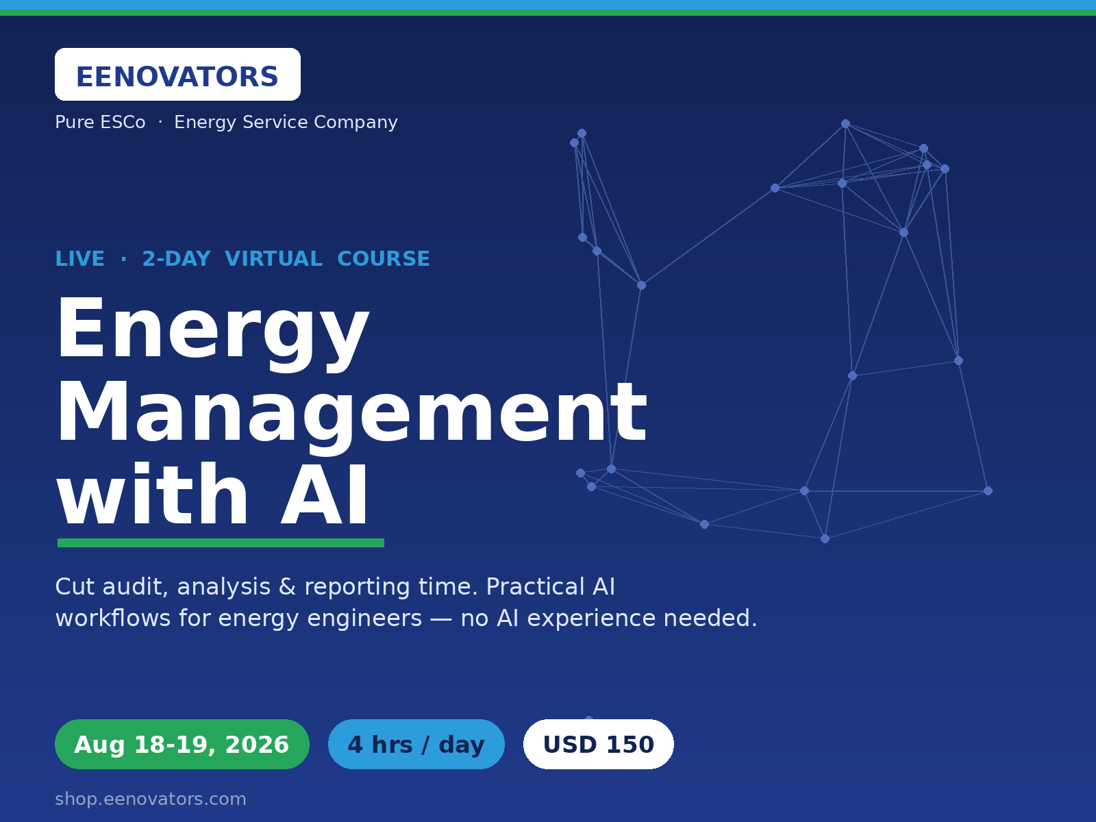 Energy Management with AI — 2-Day Virtual Course